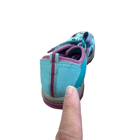 Merrell Hydro Womens Aqua Pink Hiking Water Sandals Size 6 SKU 8301 - Picture 7 of 13